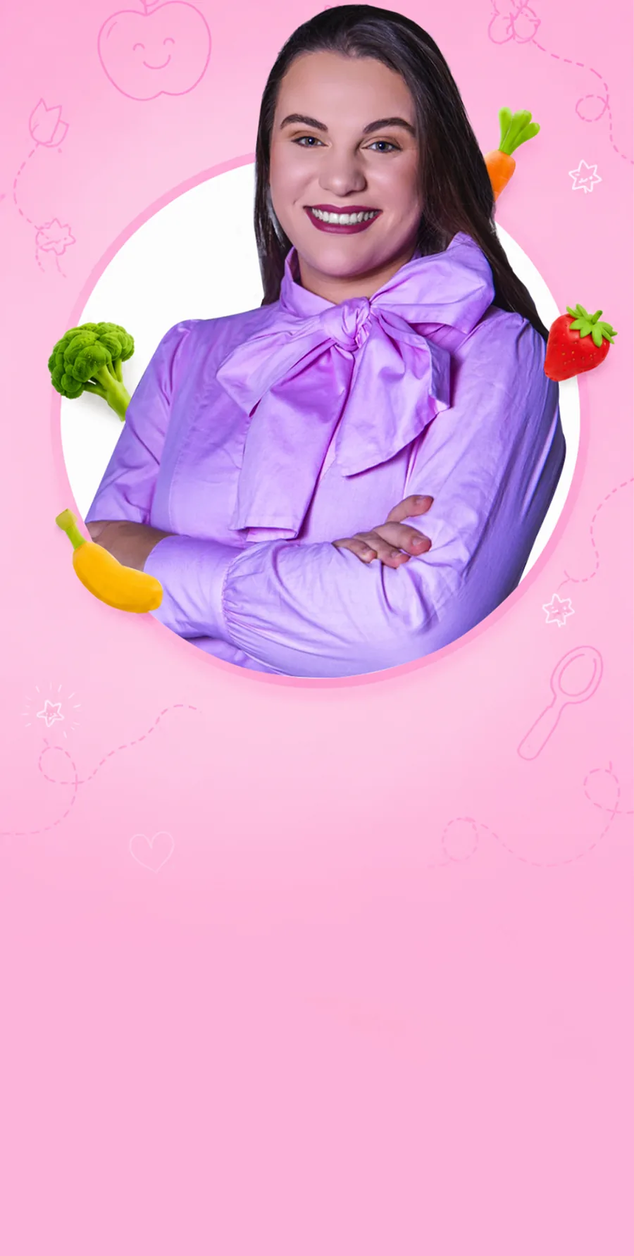 Dra. Weslainy, fonoaudióloga especialista em alimentação infantil